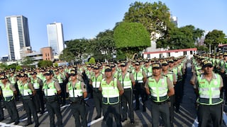 Lima Metropolitana: 3500 nuevos policías reforzarán seguridad ciudadana en la capital