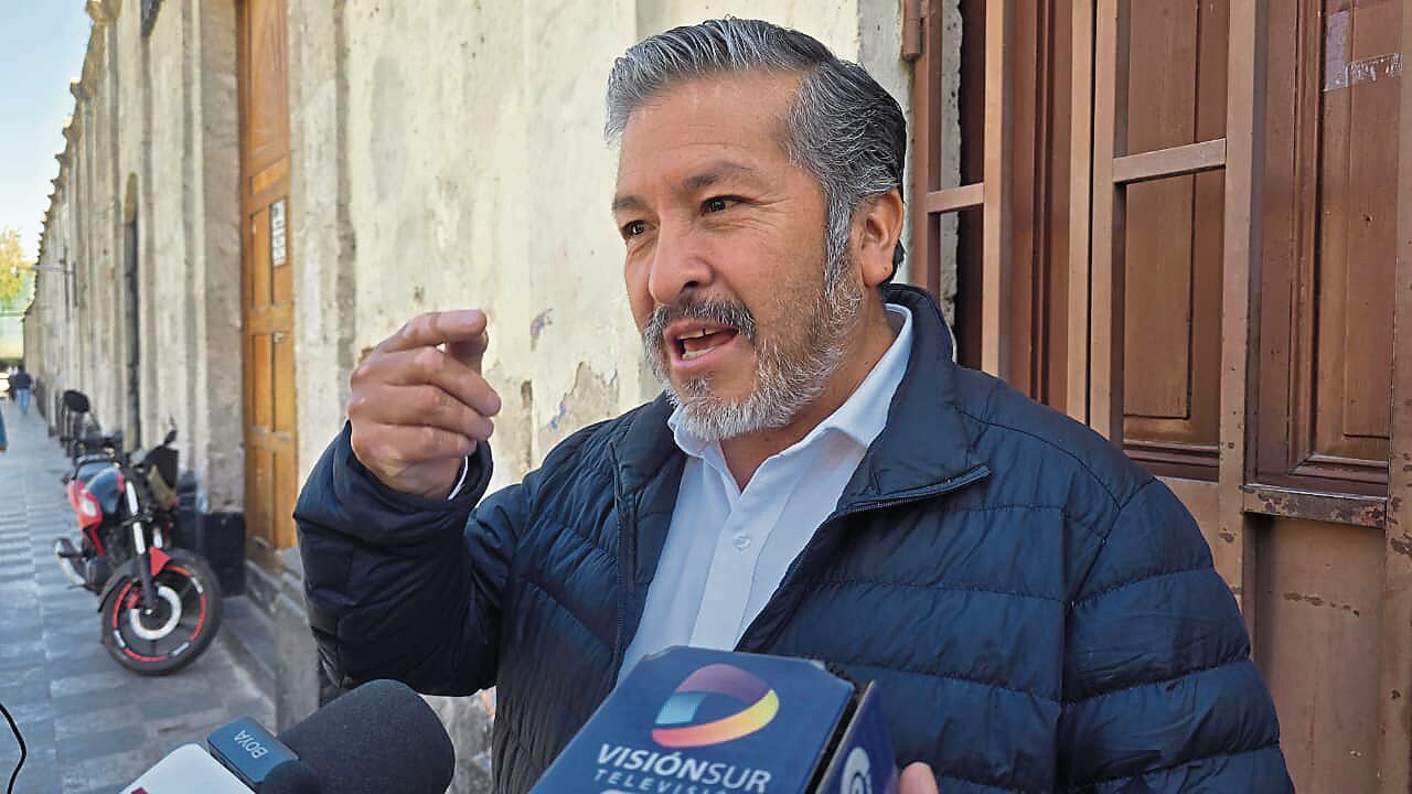 Historiador de Arequipa, Rubén Pachari Romero. Foto: GEC.