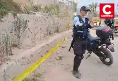 Hallan restos óseos detrás de colegio en Huachipa