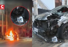 Callao: Presuntos extorsionadores incendian camioneta de alta gama en Mi Perú