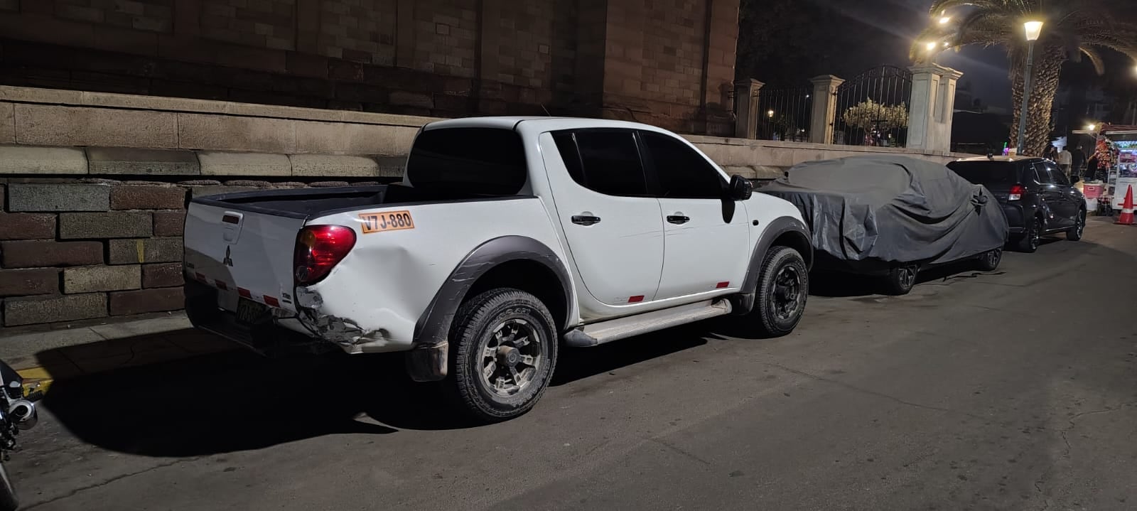 Vehículos siniestrados permanecen en la comisaría Central. (Foto: Difusión)