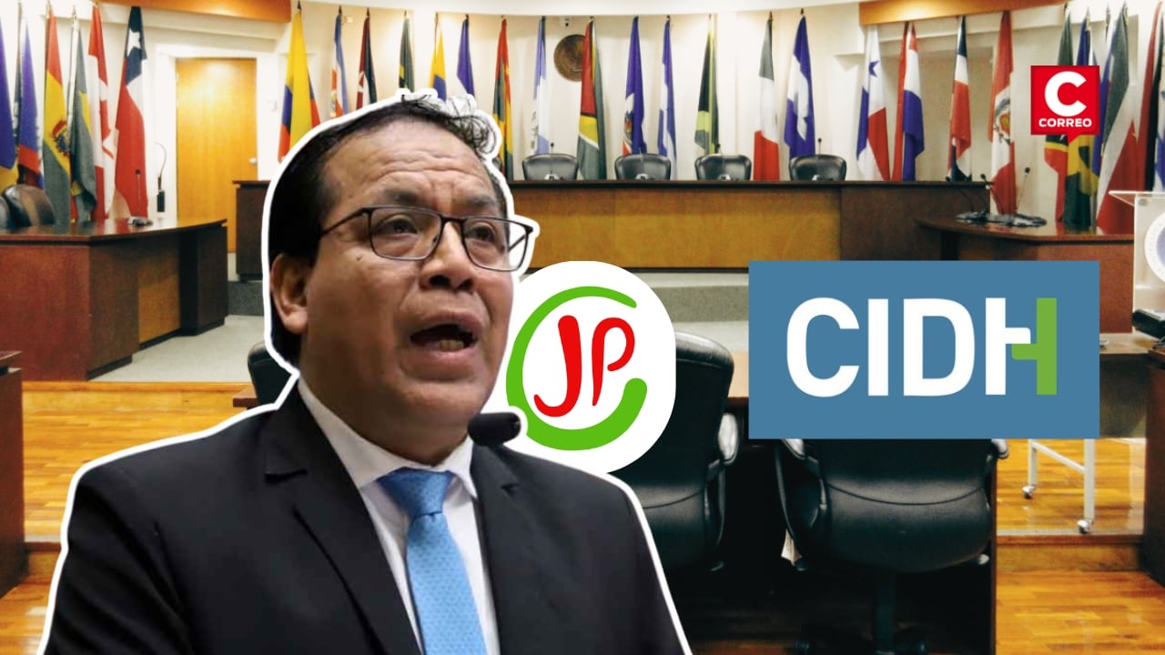 Roberto Sánchez cuestiona proceso electoral e insiste en presuntas irregularidades: “Iremos ante la CIDH”. Composición: Diario Correo.