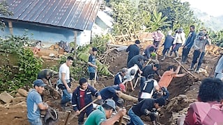 Piura: Huaico sepulta varias casas y mata a una mujer en Ayabaca