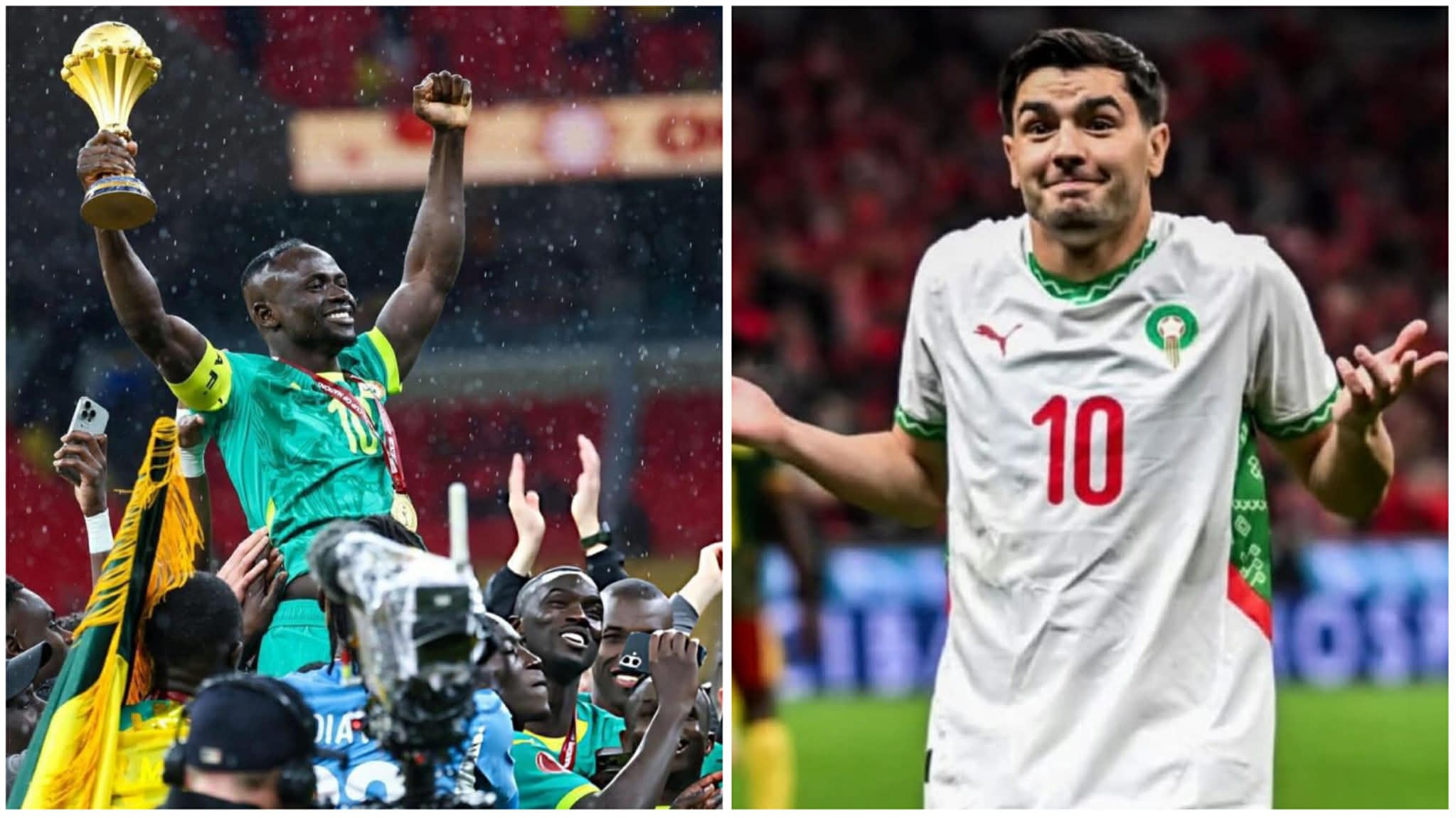 La Confederación Africana de Fútbol le quitó el título a Senegal. (Foto: Composición Correo)