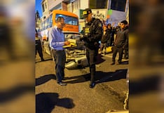 Choque múltiple de transporte público deja varios heridos en Arequipa