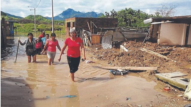 Indeci: Más de 2 millones de personas expuestas en épocas de lluvias intensas