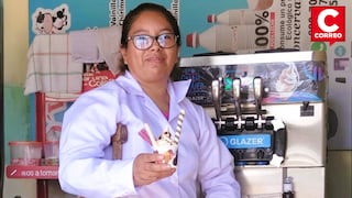 Madre emprendedora de Chacapalpa desafía la polio y saca adelante negocio de productos lácteos