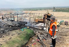 Pisco: voraz incendio arrasa con cuatro viviendas en el distrito de Túpac Amaru Inca