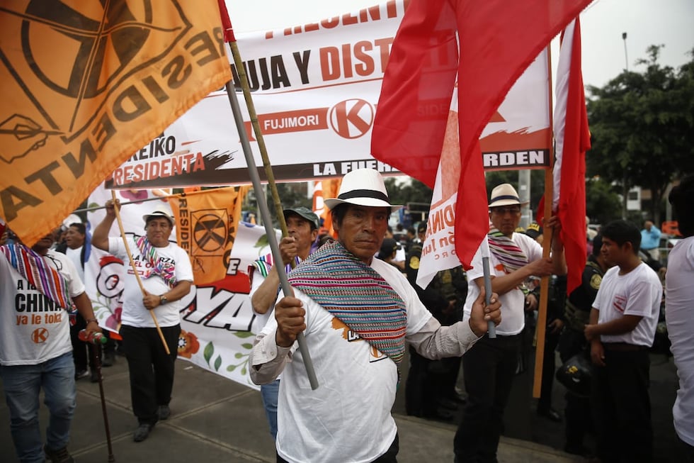 Cierre de campaña de Keiko Fujimori