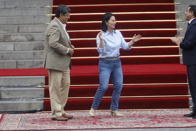 Keiko Fujimori participó en la ceremonia por el Día Nacional de la Persona Adulta Mayor (Foto: Mario Zapata/GEC)