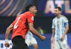 Mundial 2026: Egipto sorprende a Argentina y se va al descanso con ventaja 1-0