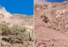 Derrumbe impide el tránsito entre Quechualla y Cotahuasi en La Unión