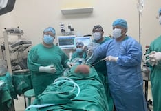 Ica: compleja cirugía logra extirpar hernia de 8 kilos que tenía paciente por 10 años