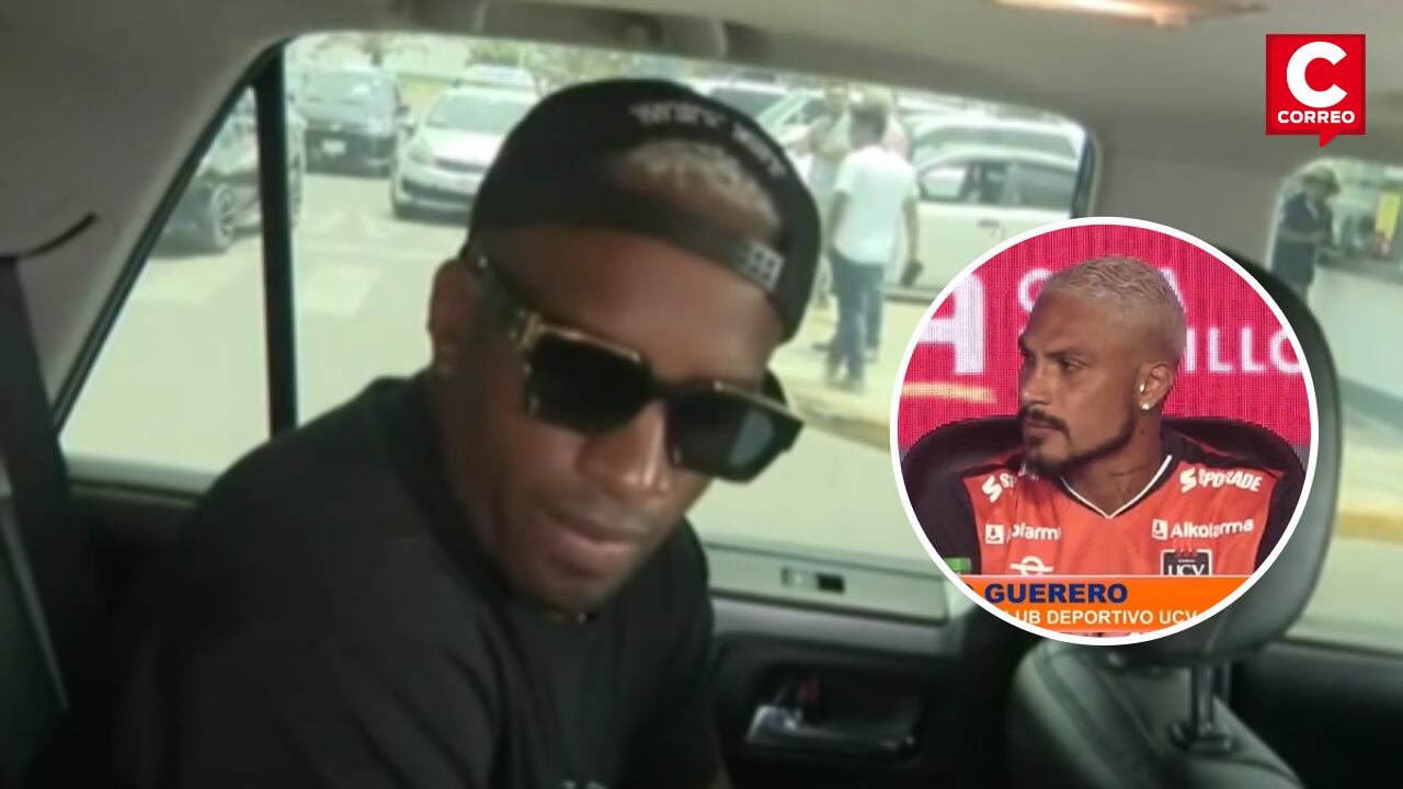 Jefferson Farfán llegó a Trujillo para visitar a Paolo Guerrero.