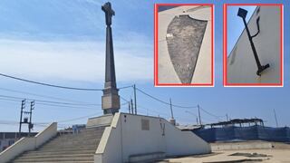 Trujillo: Obelisco Papal está abandonado y se deteriora (VIDEO)