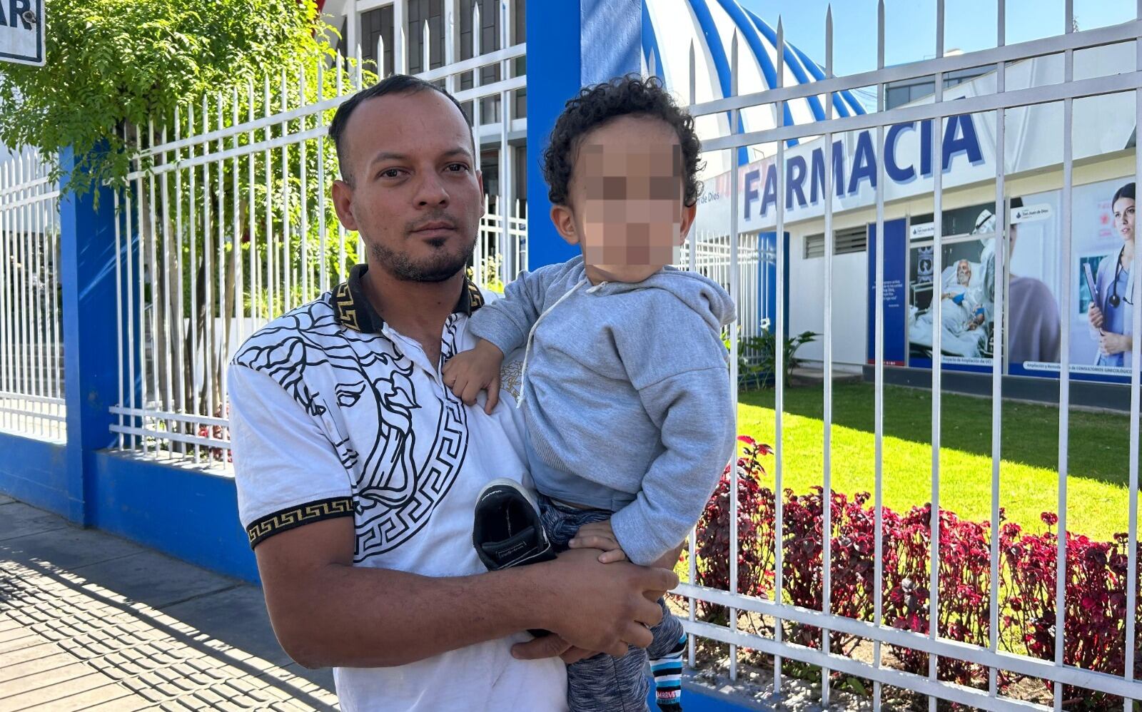 Padre de Dylan y Neythan pide apoyo para que sus hijos puedan caminar. (Foto: GEC)