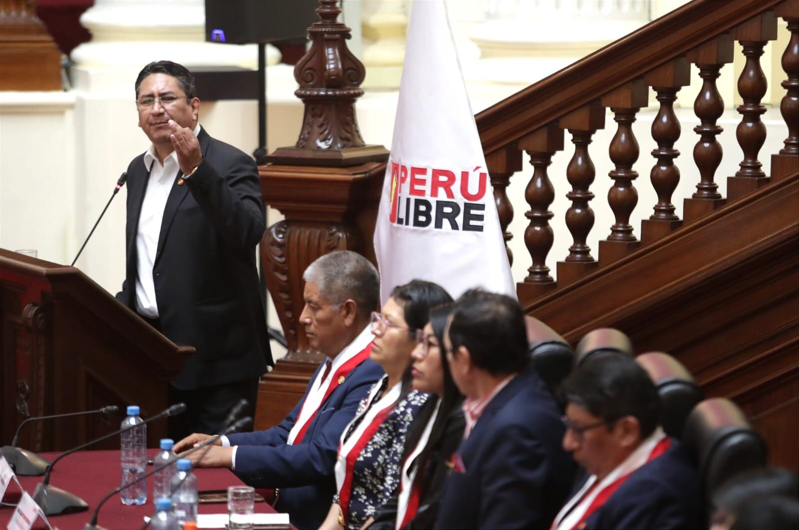 Perú Libre y Vladimir Cerrón. (Foto: GEC)