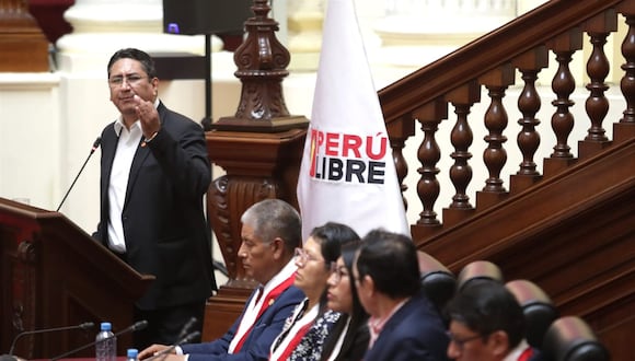 Perú Libre y Vladimir Cerrón. (Foto: GEC)