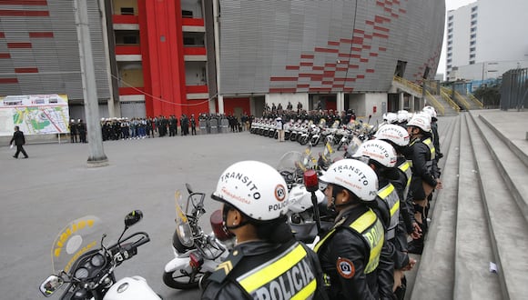 Para garantizar seguridad en el Alianza Lima vs Universitario de Deportes, la PNP estableció áreas de seguridad zonificada en anillos.