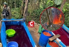 Ayacucho: Fuerzas Armadas incautan más de 300 kilos de droga y destruyen laboratorio clandestino