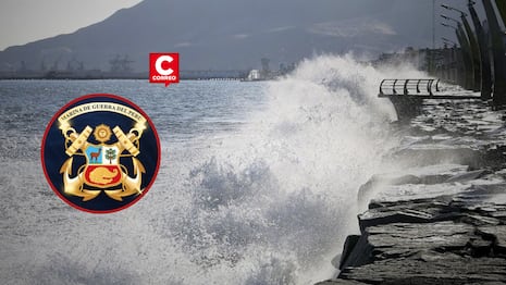 Marina de Guerra advierte oleaje anómalo que afectará playas del centro y sur del Perú