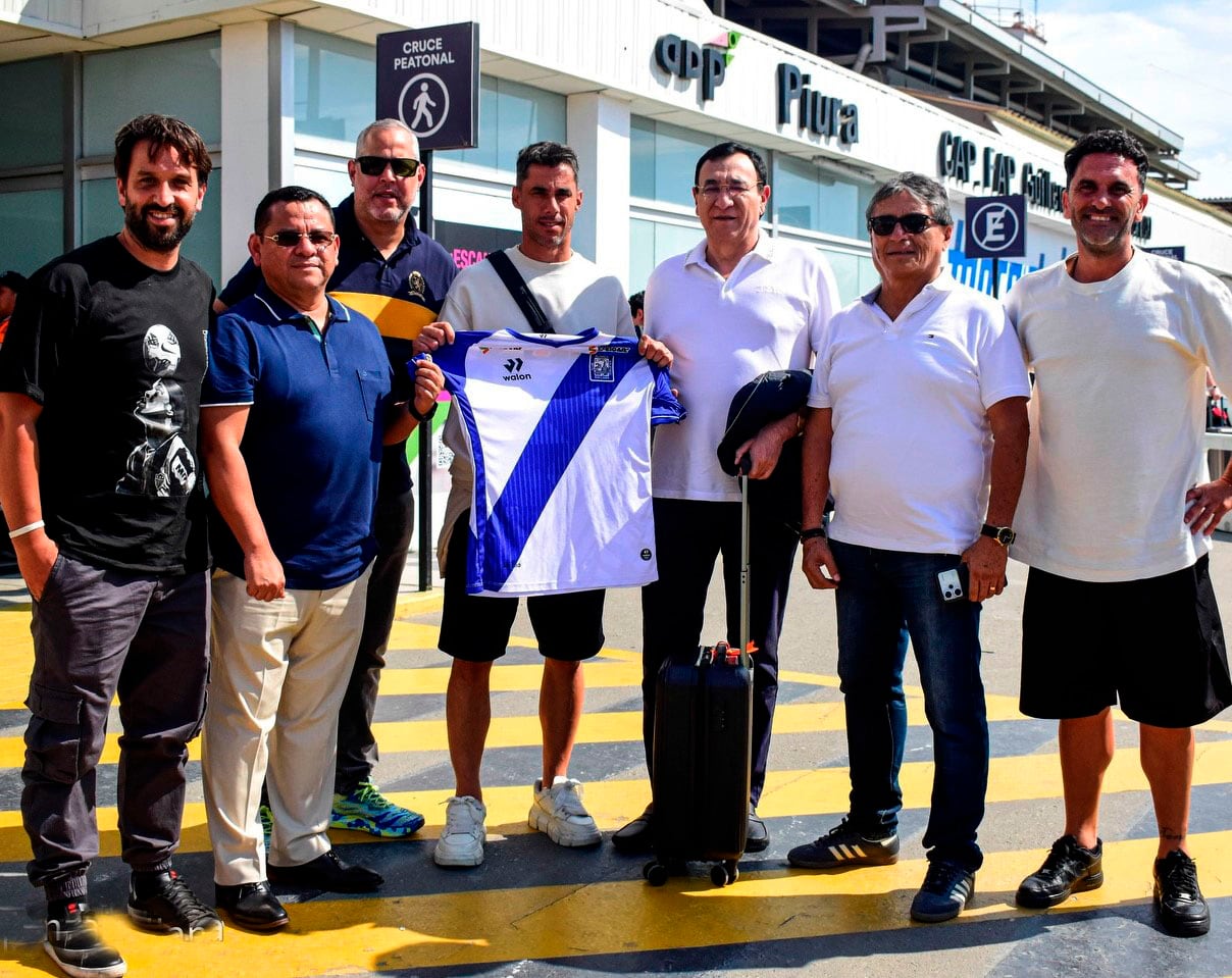 Nuevo comando técnico presidido por Federico Urciuoli arriba a Piura.