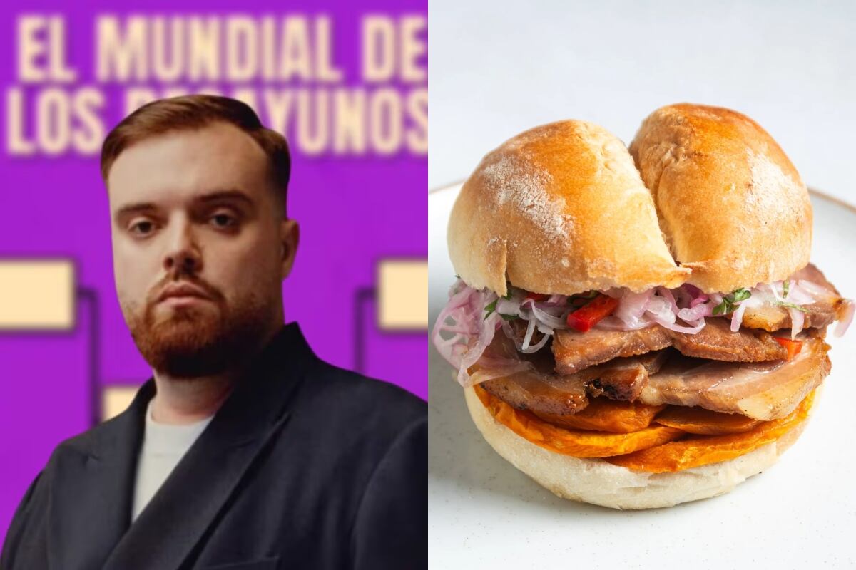 El pan con chicharrón peruano derrotó a la marraqueta chilena en semifinales y disputará contra Venezuela la gran final del certamen gastronómico organizado por el streamer español Ibai Llanos. (Foto: Composición)