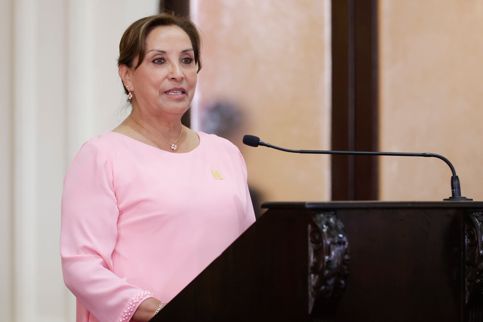 “Creo que es una fiesta de amor, de unión”, expresó Leslie Urteaga.