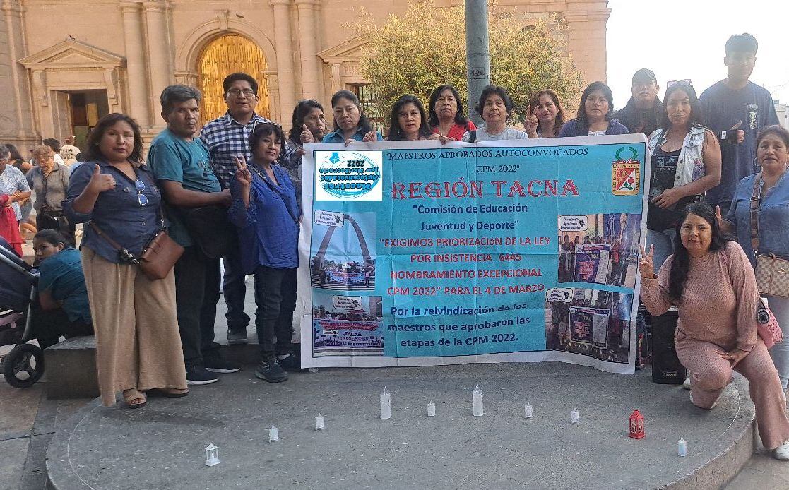 Docentes lograron aprobar el concurso de nombramiento pero no alcanzaron las plazas para ellos en el 2022. (Foto: Difusión)