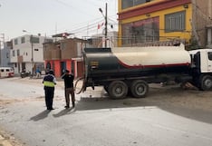 Pisco: camión cisterna se despista y derriba postes en la avenida Las Américas