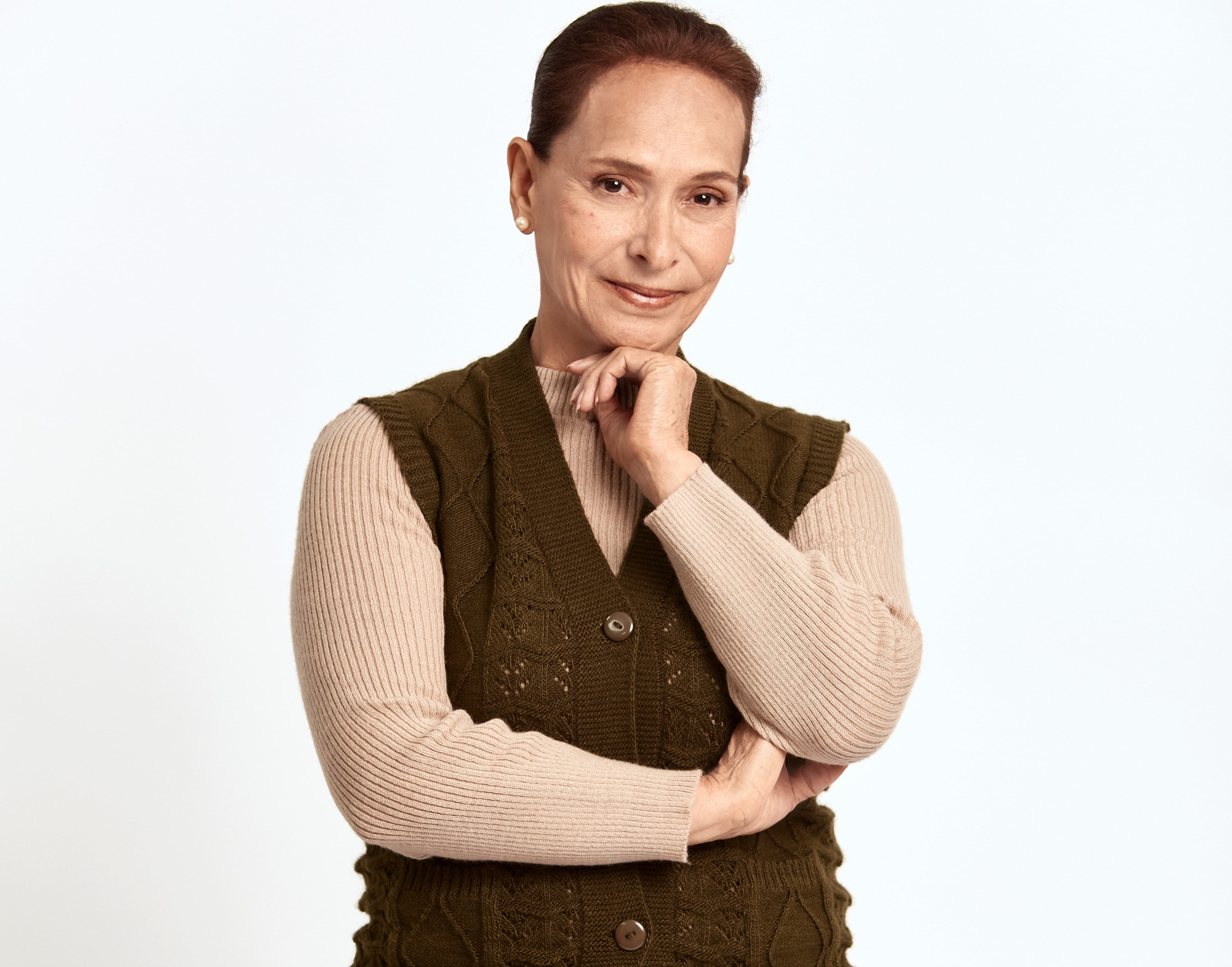 Actriz encarna a Guillermina en la telenovela "Luz de Esperanza".