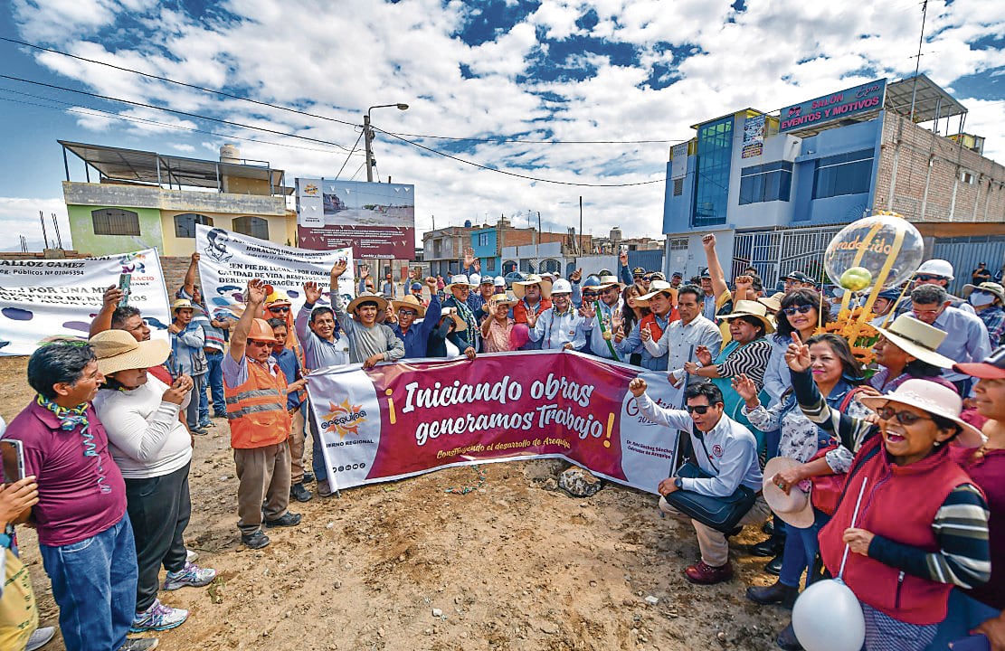 Obra del Gobierno Regional de Arequipa debió terminar el 2024, pero tiene 18 meses de retraso (Foto: Gobierno Regional de Arequipa)