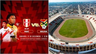 Hoy Perú y Bolivia se enfrentan en Chincha en el último amistoso del año 2025
