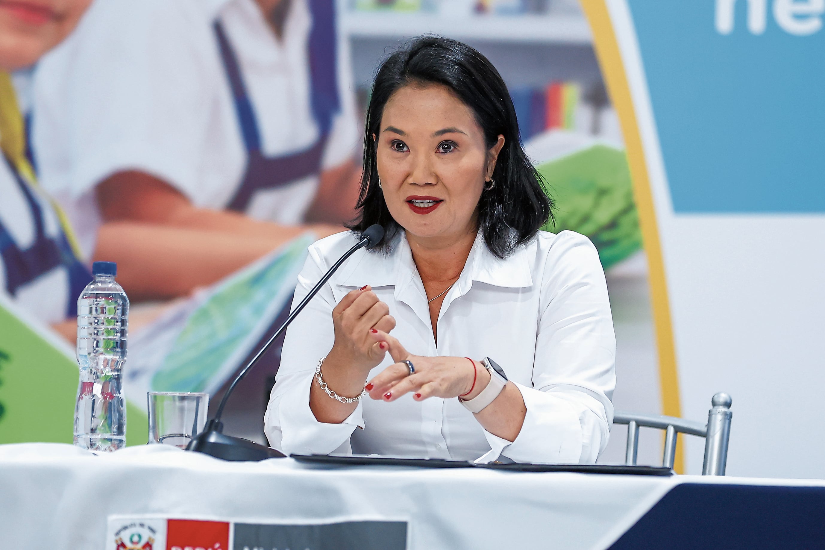 Keiko Fujimori revela que conversó con Delcy Rodríguez sobre repatriación y expulsión de venezolanos