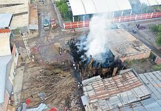 Piura: Incendio arrasa con 6 puestos y deja más de S/ 400,000 en pérdidas