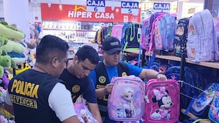 Trujillo: Allanan tienda e intervienen a dos personas con mercadería falsificada valorizada en S/ 20 mil