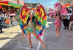 Una fiesta multicolor vivió la Capital Regional del Carnaval en Piura