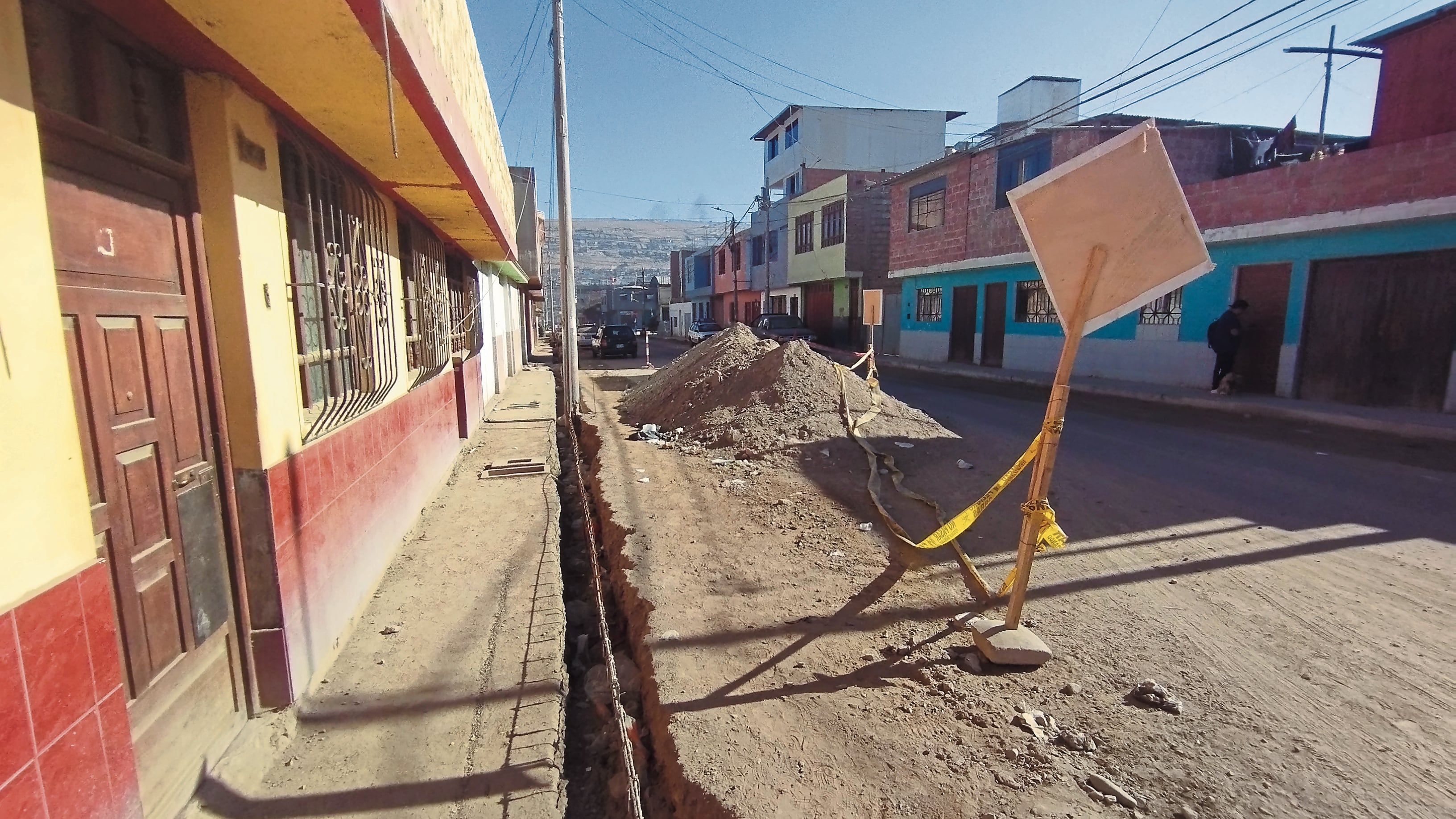 Consorcio afrontaba deuda a la Sunat y abandonó la obra en mayo. (Foto: Difusión)