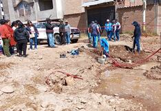 Huancayo: Vecinos de El Tambo llevan más de tres días sin agua por rotura de tubería