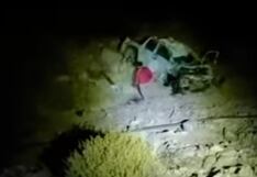 Arequipa: Camioneta con mineros cayó a un abismo en provincia de Castilla