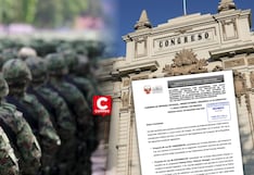 Congreso autoriza incremento del 50% en asignación mensual de personal militar en cuarteles