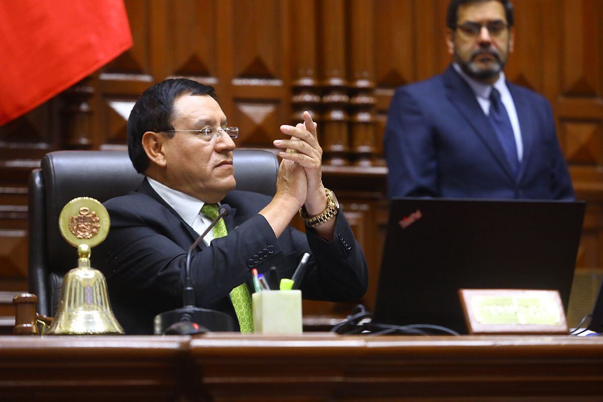 Alejandro Soto, presidente del Congreso. (Foto: Congreso)