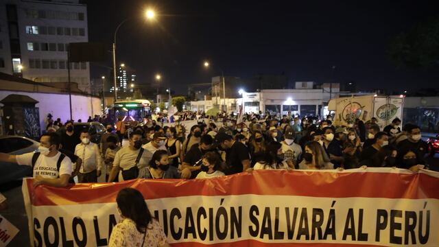 Marcha por la contrarreforma universitaria: todo sobre la movilización en el Centro de Lima (FOTOS)
