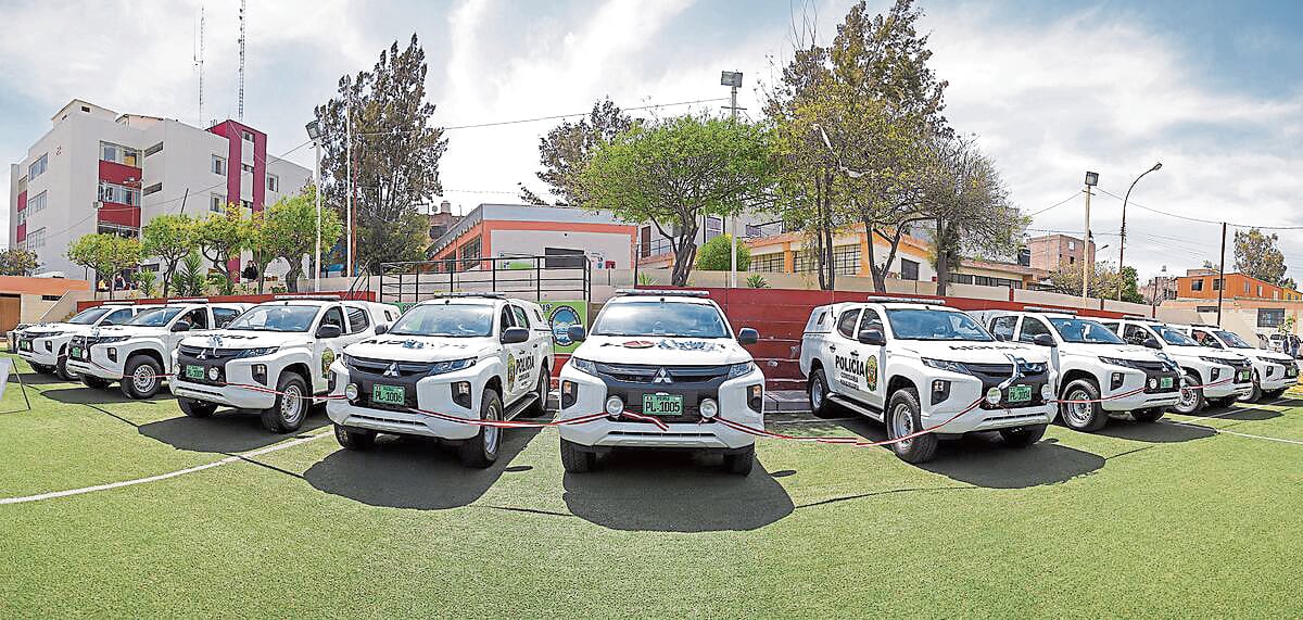 Compra de patrulleros del Gobierno Regional de Arequipa, en proceso. (Foto: GRA)
