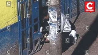 Huancayo: gracias a cámaras de seguridad evitan que ladrones irrumpan en negocios
