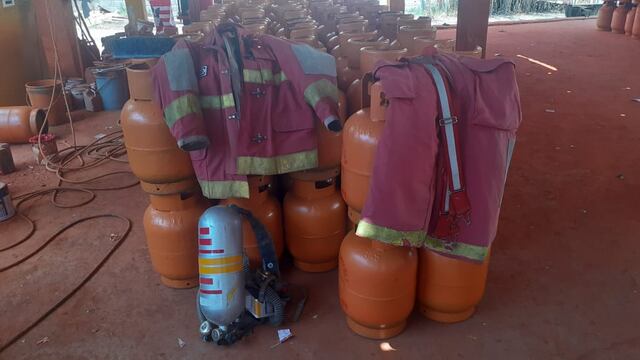 Ayacucho: En planta de gas hallan equipo de bomberos robados