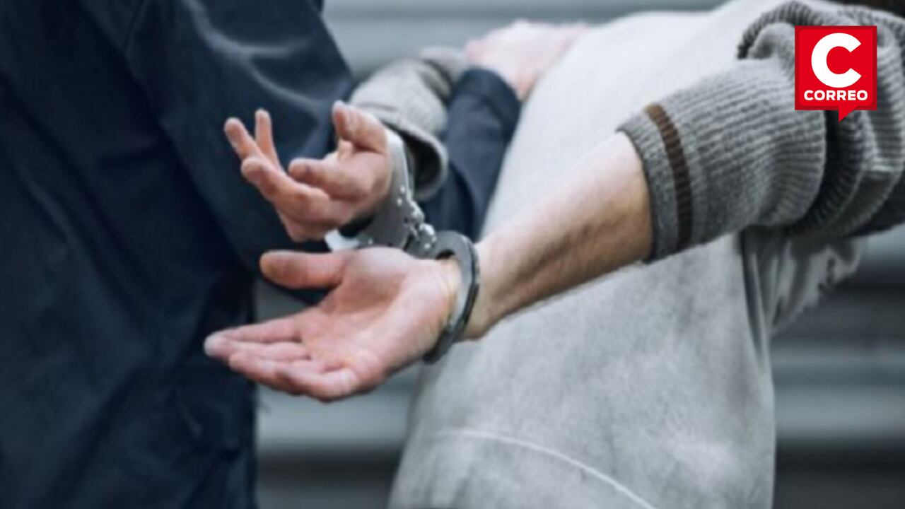 Policía captura a dos delincuentes que extorsionaban con granada a dueña de una farmacia.