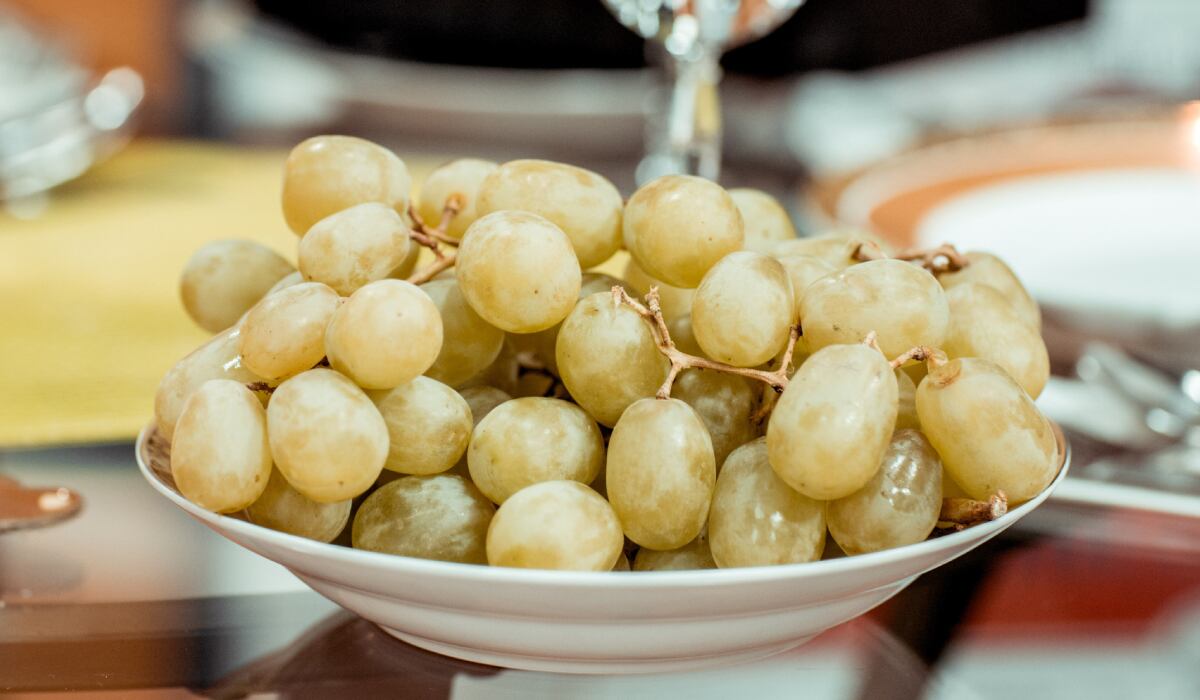 Uvas verde. (Imagen: Luis Quintero / Pexels)