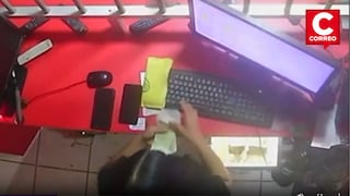 Mujer roba más de 4 mil soles en su primer día de trabajo en casa de apuestas de VMT (VIDEO)