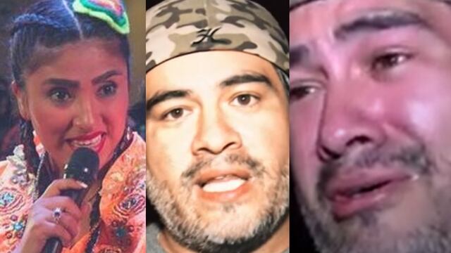 Esposo de ‘La Chola Puca’ llora en TV y niega haber agredido a la actriz cómica (VIDEO)